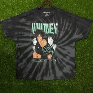 Whitney Houston Tie-dye T-shirt size 2XL